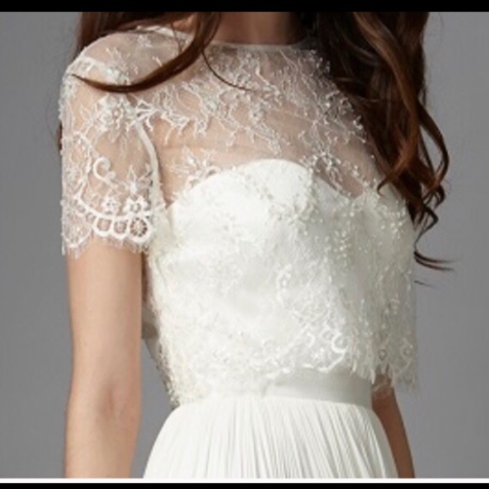 BHLDN Gracelyn Topper by Catherine Dean